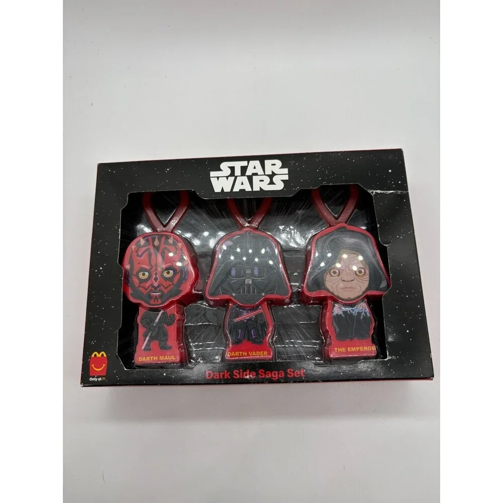Star Wars McDonalds Exclusive Dark Side Saga Set 2019 Happy Meal Collectibles